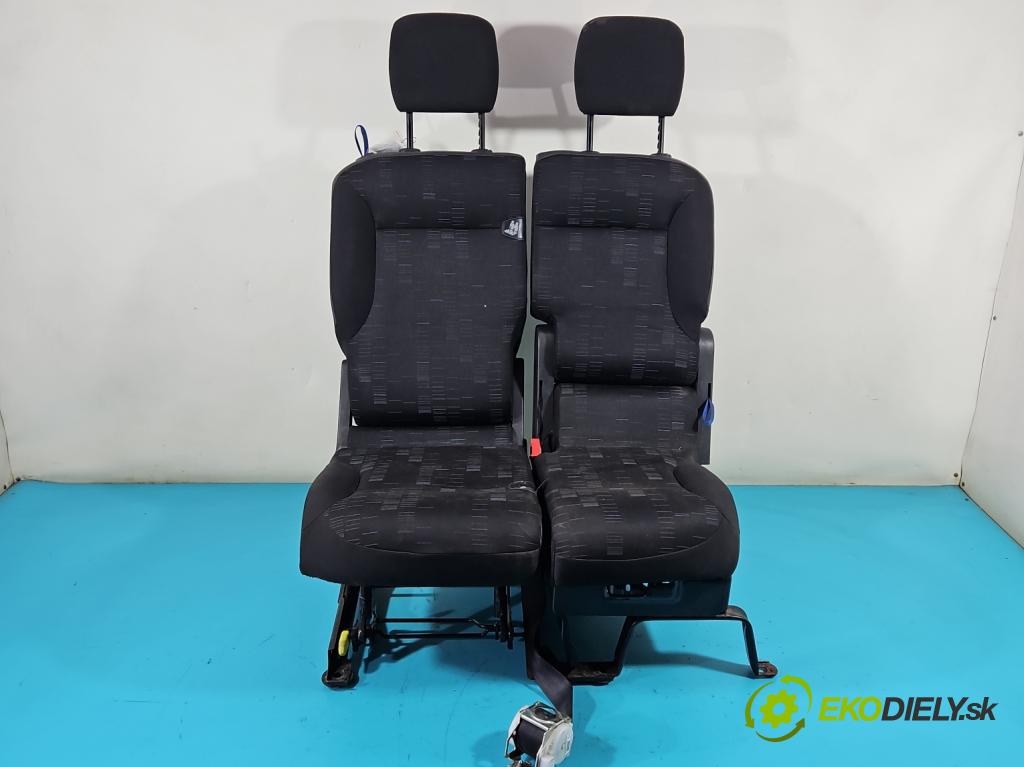 Citroen Berlingo II 2008-2018 1.6 16V 90 HP manual 66 kW 1587 cm3 5- Sedačka pravý  (Sedačky, sedadlá)
