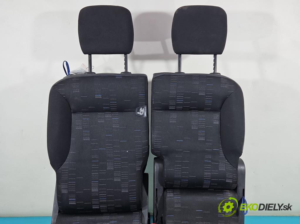 Citroen Berlingo II 2008-2018 1.6 16V 90 HP manual 66 kW 1587 cm3 5- Sedačka pravý  (Sedačky, sedadlá)