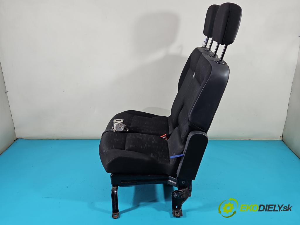 Citroen Berlingo II 2008-2018 1.6 16V 90 HP manual 66 kW 1587 cm3 5- Sedačka pravý  (Sedačky, sedadlá)