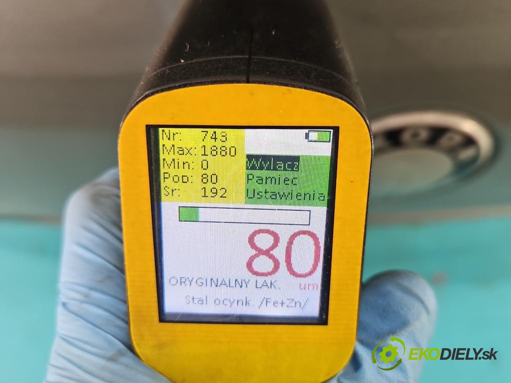 Skoda Fabia II 2007-2014 1.2 12V 69KM manual 51 kW 1198 cm3 5- zadní kufrové dveře  (Zadní kapoty)