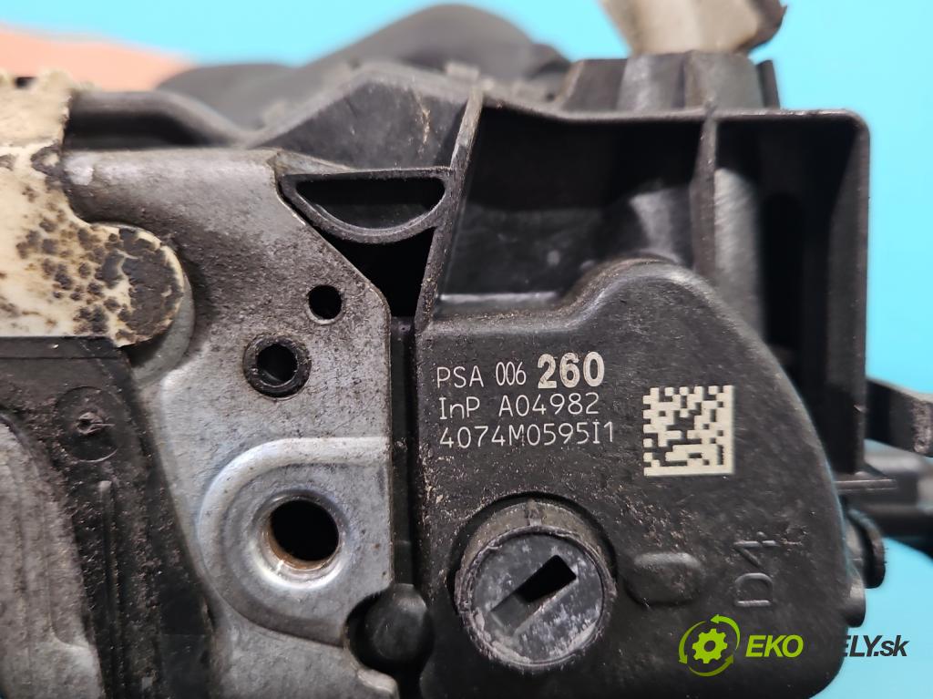 Peugeot 508 2010-2018 2.0 hdi 140 hp manual 103 kW 1997 cm3 5- zámek přední pravý 006260