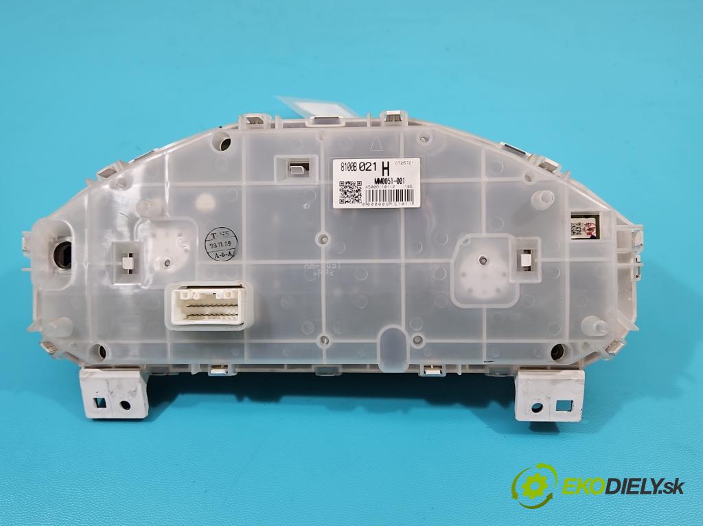 Mitsubishi Colt Z30 VI 2004-2012 1.3 16V 95 HP manual 70 kW 1332 cm3 5- prístrojovka/ budíky 8100B021H (Prístrojové dosky, displeje)