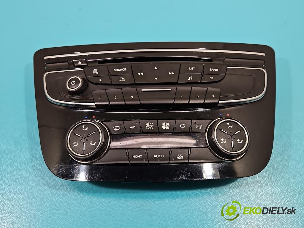 Peugeot 508 2010-2018 2.0 hdi 140 HP manual 103 kW 1997 cm3 5- Radio originál 9806710980