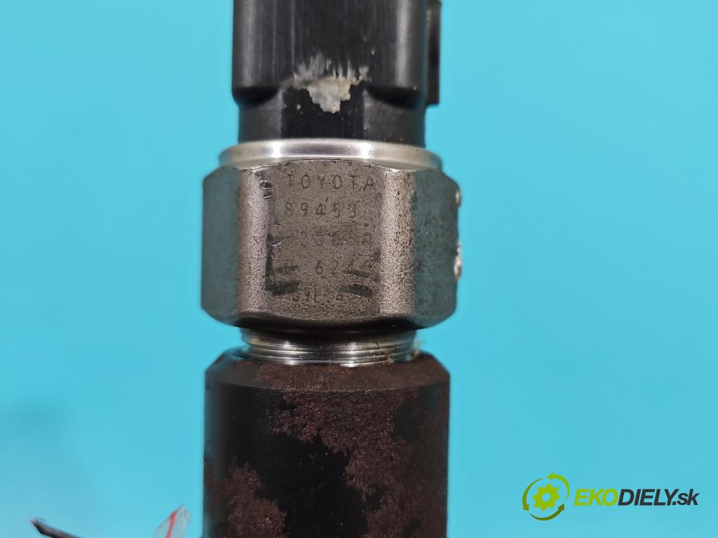Toyota Avensis III T27 2009-2018 2.0 d4d 126 HP manual 93 kW 1998 cm3 5- lišta vstrekovacia 89458-20050 (Vstrekovacie lišty)
