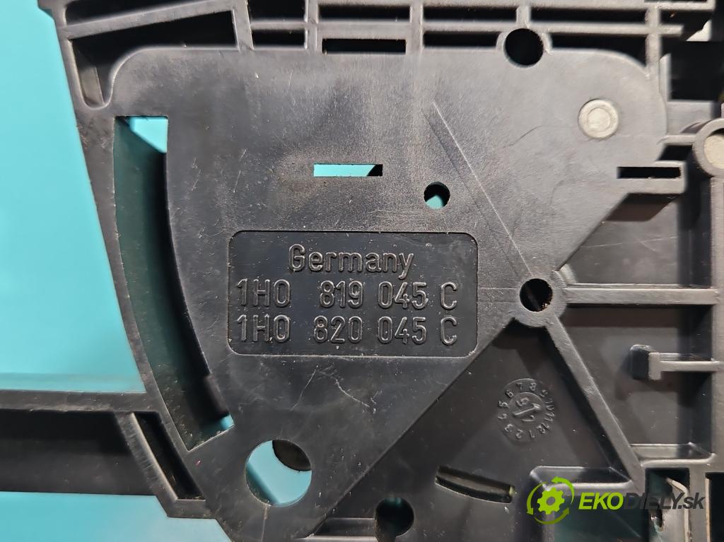 Vw Golf III 1991-1998 1.8 90 HP manual 66 kW 1781 cm3 3- panel kúrenia 1H0819045C
