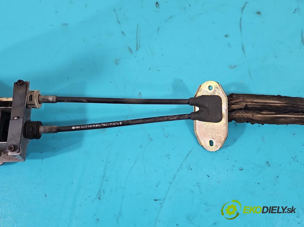 Vw Sharan I 1995-2010 1.9 tdi 116 HP manual 85 kW 1896 cm3 5- Páka: Změny: stupeň,rýchlosť 7M3711049C (Rýchlostné páky / kulisy)