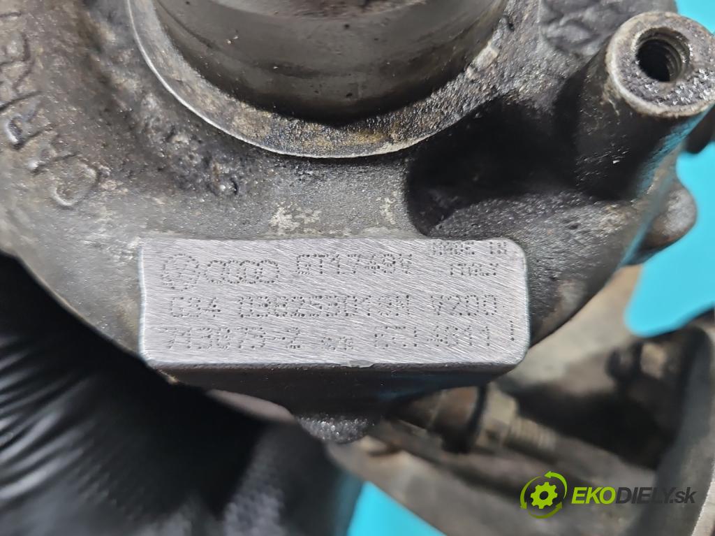 Vw Sharan I 1995-2010 1.9 tdi 116 HP manual 85 kW 1896 cm3 5- turbodúchadlo, turbo 713673-2 (Turbodúchadlo (kompletné))