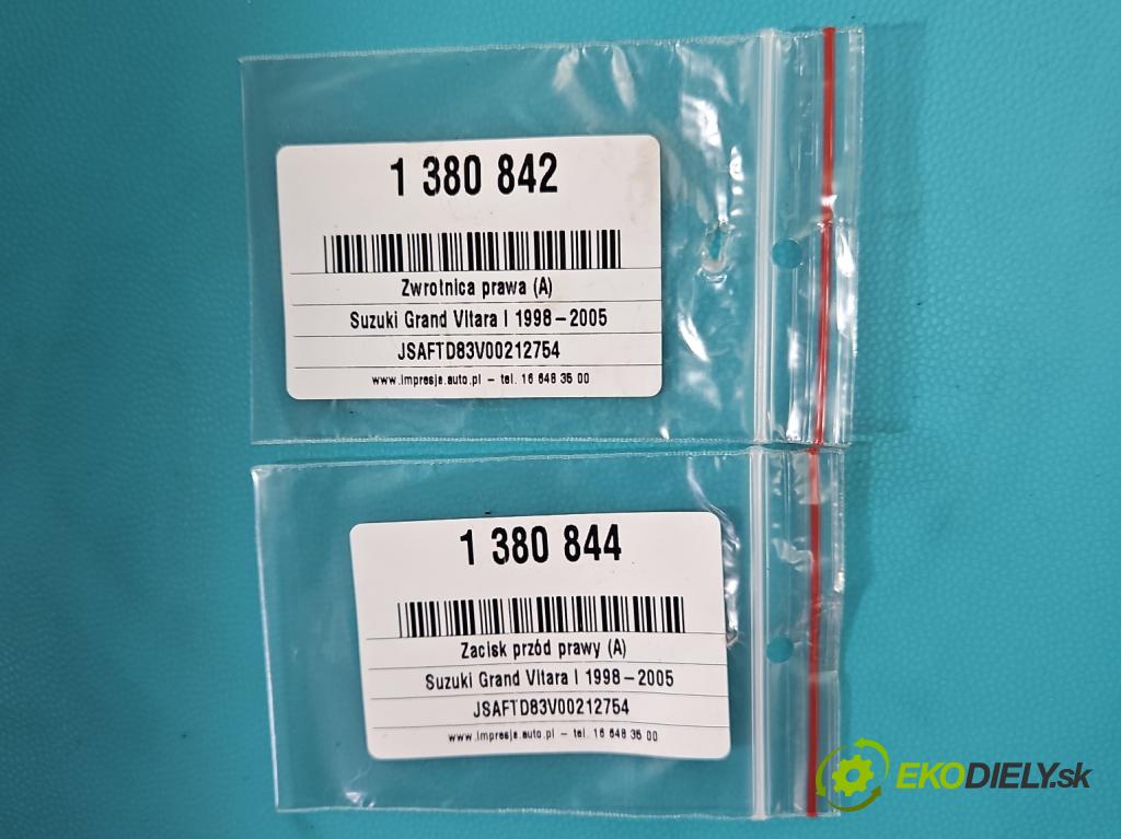 Suzuki Grand Vitara I 1998-2005 2.0d 109 HP manual 80 kW 1997 cm3 5- náboj pravé  (Náboje)