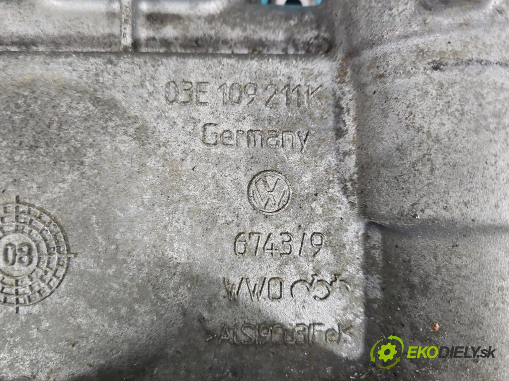 Skoda Fabia II 2007-2014 1.2 12V 69KM manual 51 kW 1198 cm3 5- obal vačkový 03E109211 (Kryty motora)