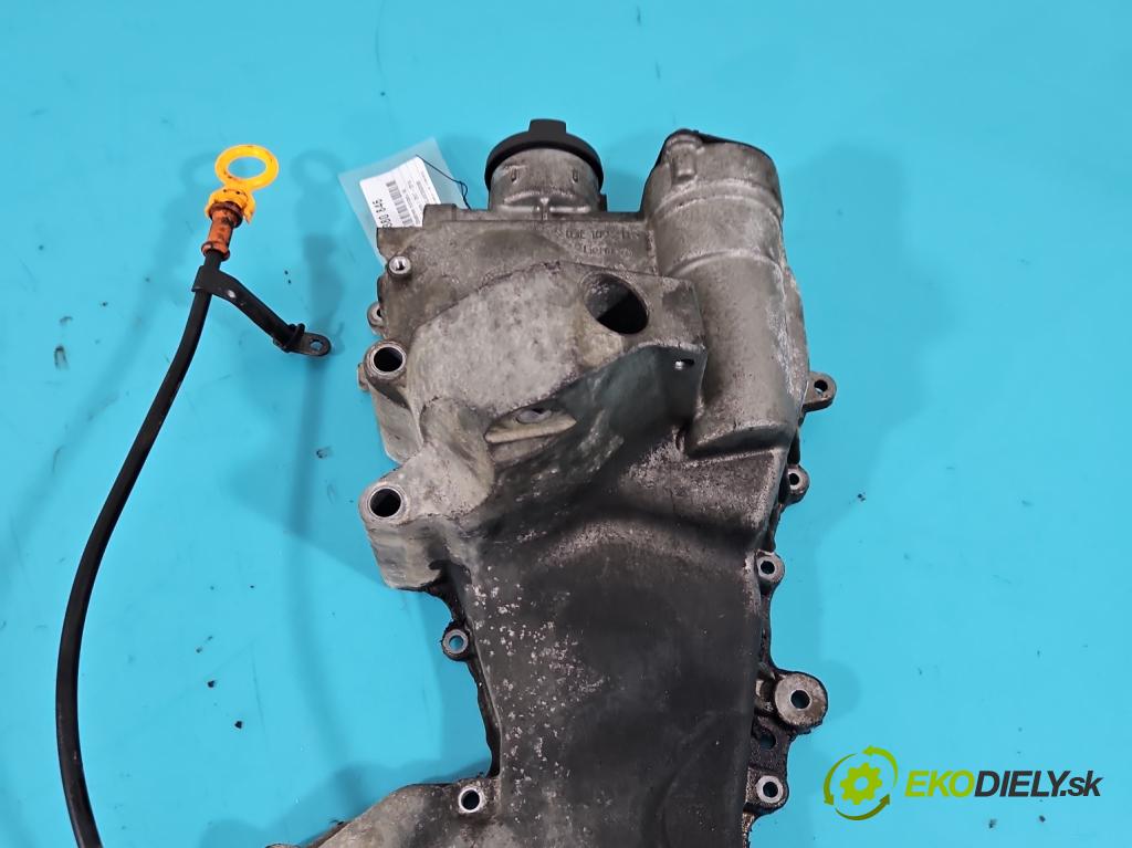 Skoda Fabia II 2007-2014 1.2 12V 69KM manual 51 kW 1198 cm3 5- obal vačkový 03E109211 (Kryty motora)