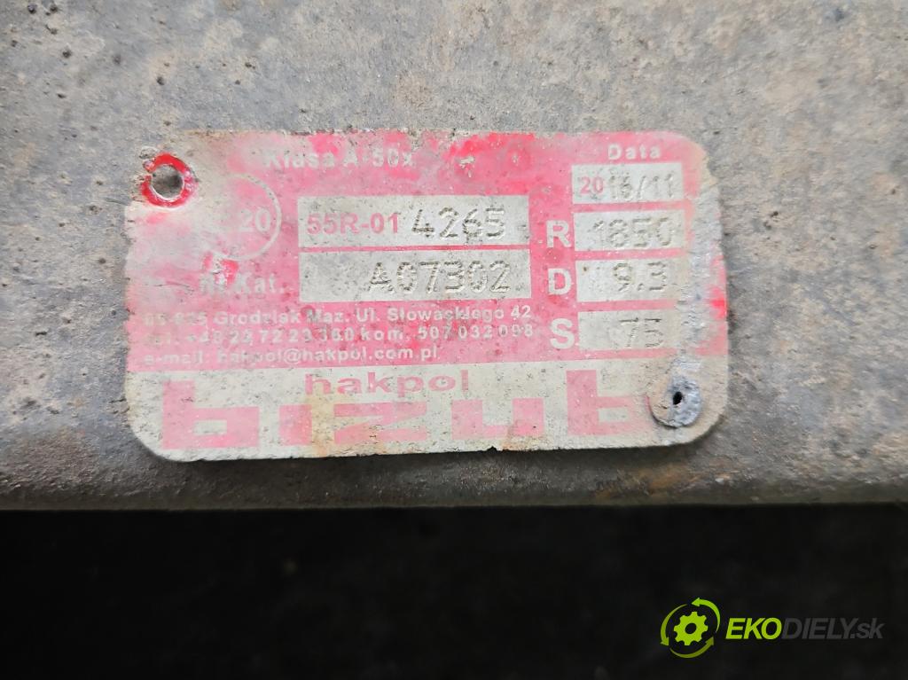 Suzuki Grand Vitara I 1998-2005 2.0d 109 hp manual 80 kW 1997 cm3 5- oko tažné  (Tažná zařízení)