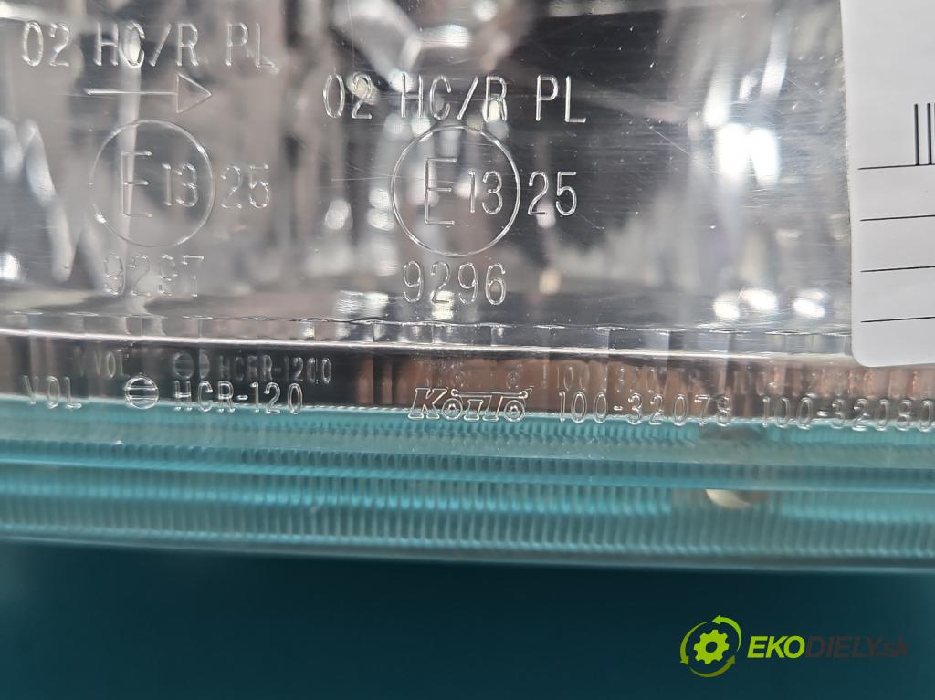 Suzuki Grand Vitara I 1998-2005 2.0d 109 HP manual 80 kW 1997 cm3 5- Reflektor: pravý  (Pravé)