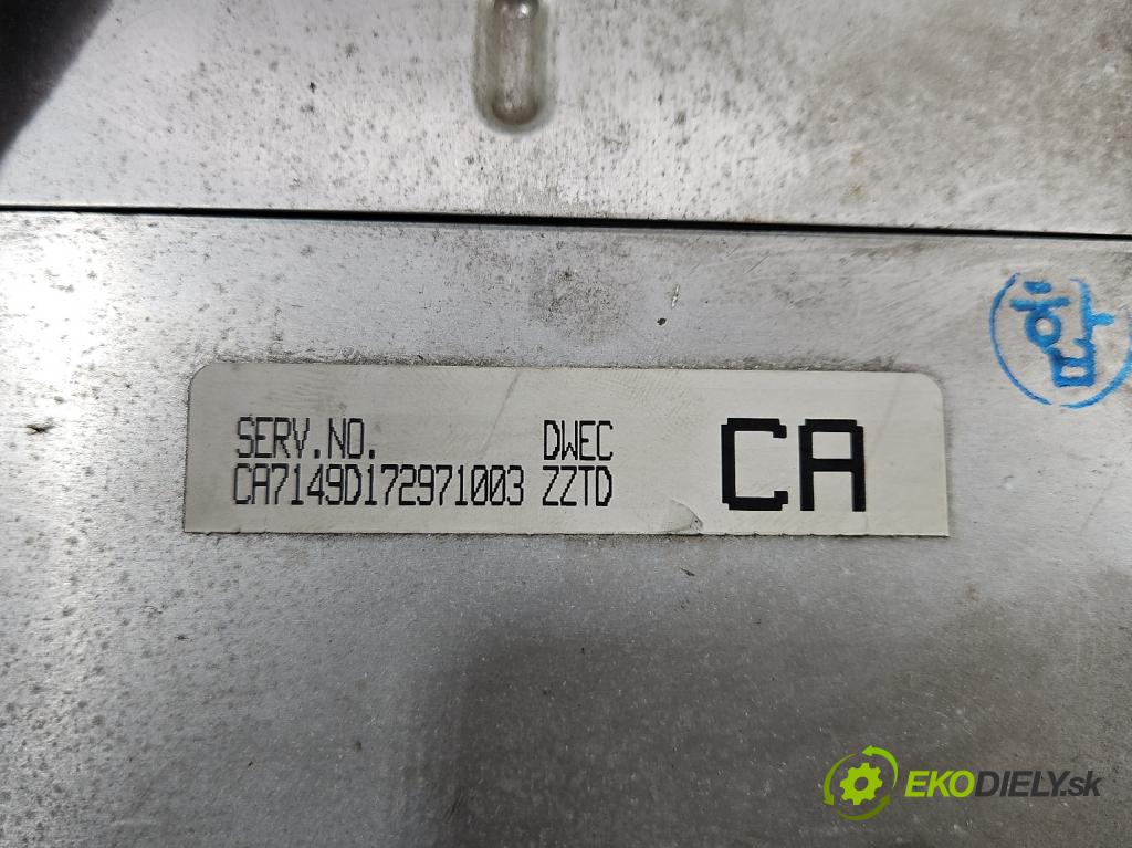 Daewoo Lanos 1.5 8V 86 hp manual 63 kW 1498 cm3 4- řídící jednotka motoru