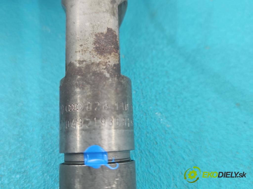 Vw Caddy II 9K 1996-2004 1.9 sdi 64 HP manual 47 kW 1896 cm3 5- vstrek 028130202S (Vstrekovač paliva)