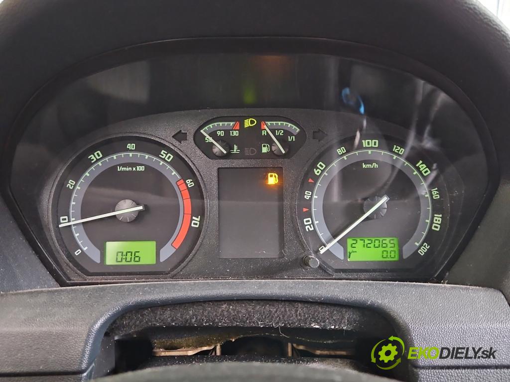 Skoda Fabia I 1999-2007 1.2 12V 64 HP manual 47 kW 1198 cm3 5- prístrojovka/ budíky 6Y0920881M (Prístrojové dosky, displeje)