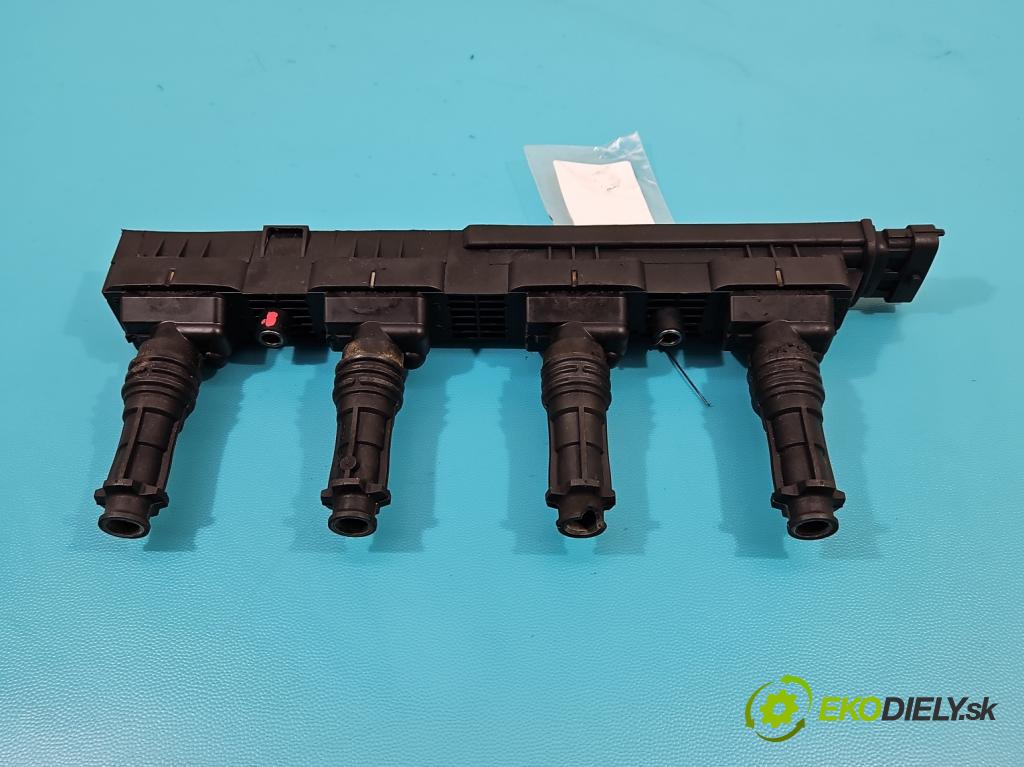 Opel Astra II 1998-2009 1.4 16V 90 HP manual 66 kW 1364 cm3 5- cievka zapaľovacia 0221503472 (Zapaľovacie cievky, moduly)