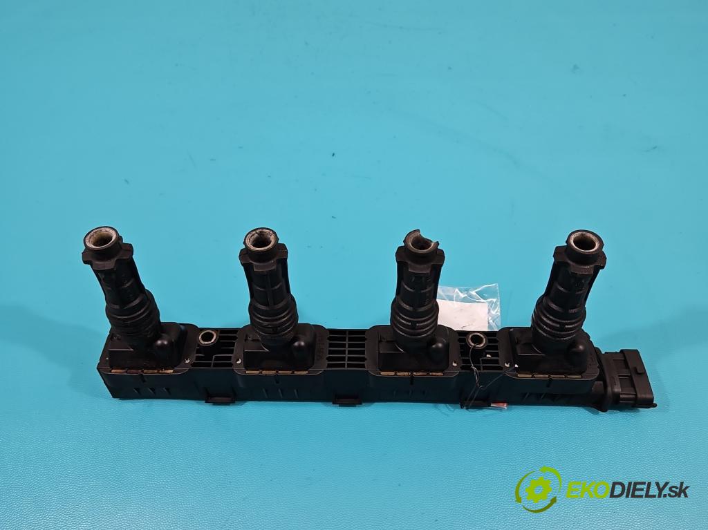 Opel Astra II 1998-2009 1.4 16V 90 HP manual 66 kW 1364 cm3 5- cievka zapaľovacia 0221503472 (Zapaľovacie cievky, moduly)