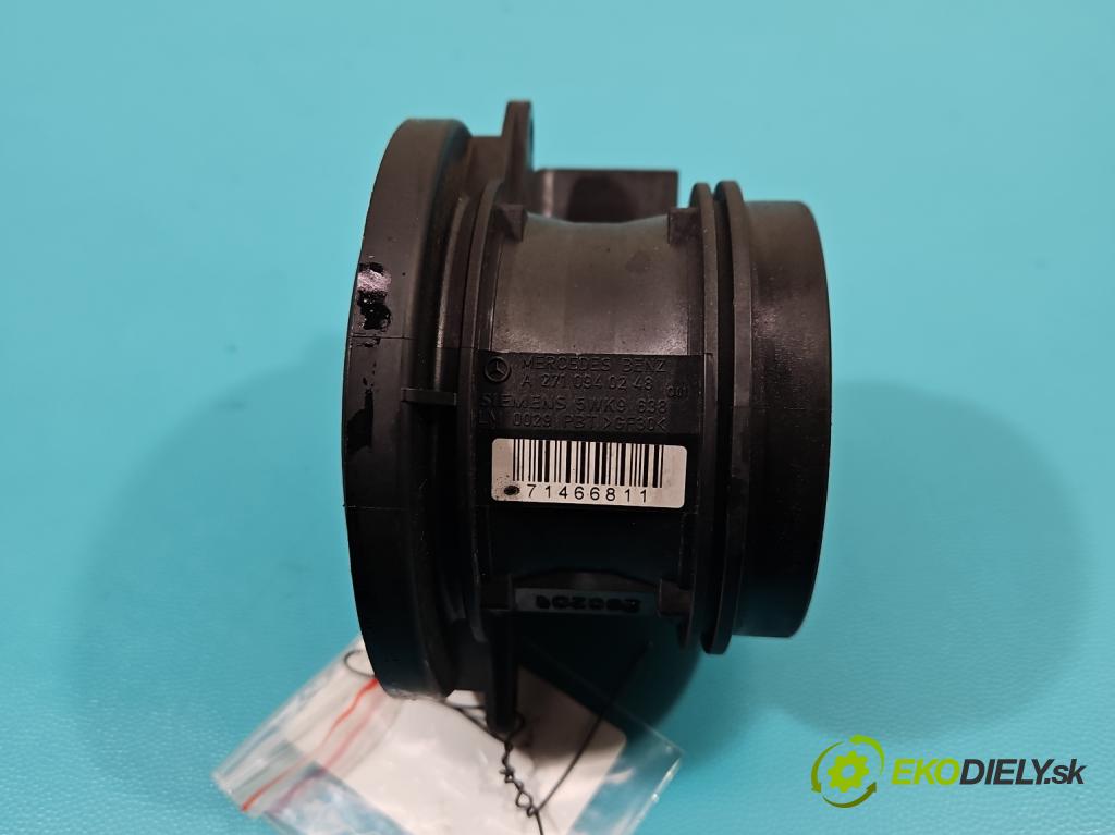 Mercedes C W203 2000-2007 1.8 kompresor 163 HP manual 120 kW 1796 cm3 5- průtokoměr: A2710940248 (Váhy vzduchu)