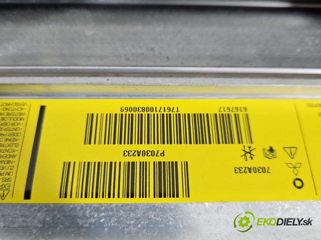 Mitsubishi Colt Z30 VI 2004-2012 1.3 16V 95 HP manual 70 kW 1332 cm3 5- airbag vzduch: spolujezdce: P8002A579XA (Airbag)