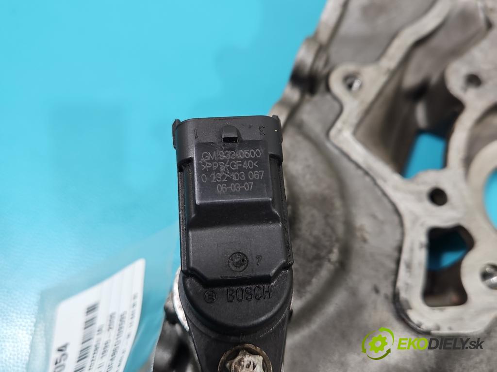 Opel Astra II 1998-2009 1.4 16V 90 hp manual 66 kW 1364 cm3 5- obal vačkový 55556309 (Kryty motora)