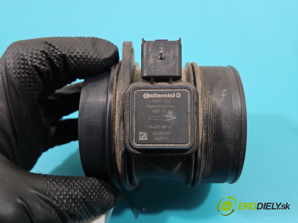 Peugeot 508 2010-2018 2.0 hdi 140 HP manual 103 kW 1997 cm3 5- průtokoměr: 9645948980 (Váhy vzduchu)