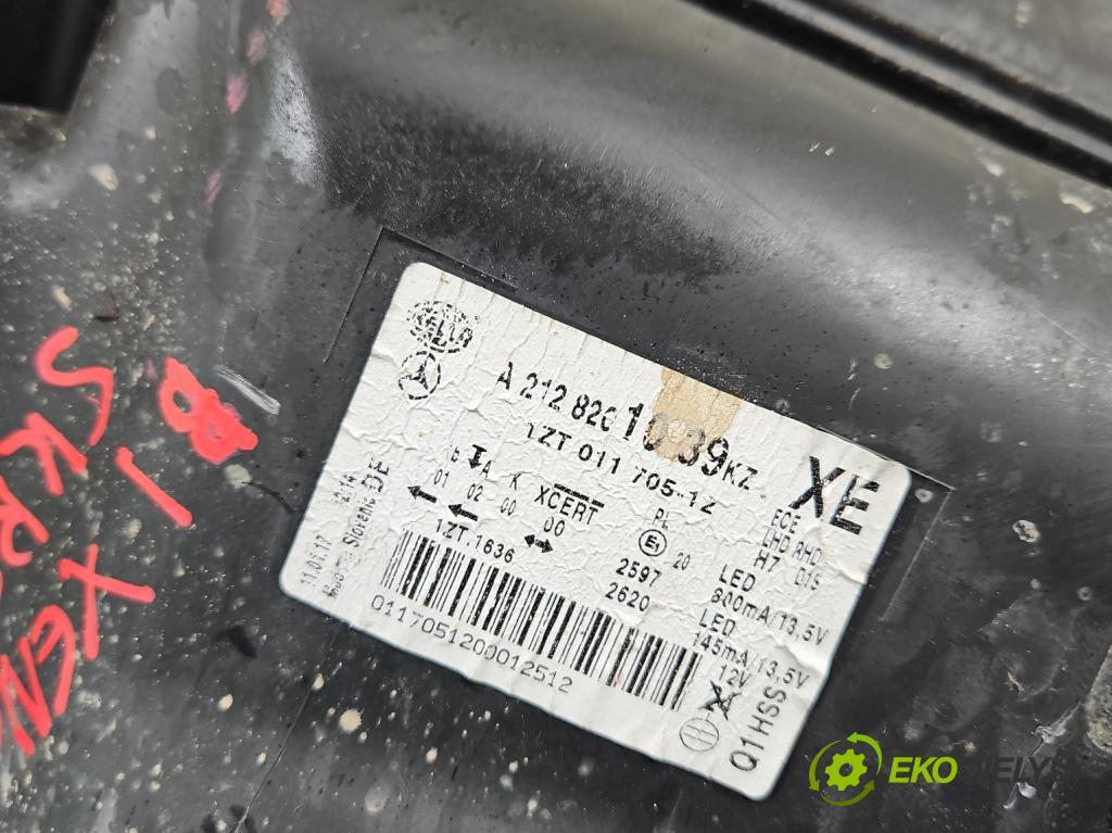 Mercedes E W212 2009-2016 3.0 cdi V6 204 HP automatic 150 kW 2987 cm3 5- Reflektor: pravý A2128201039 (Pravé)