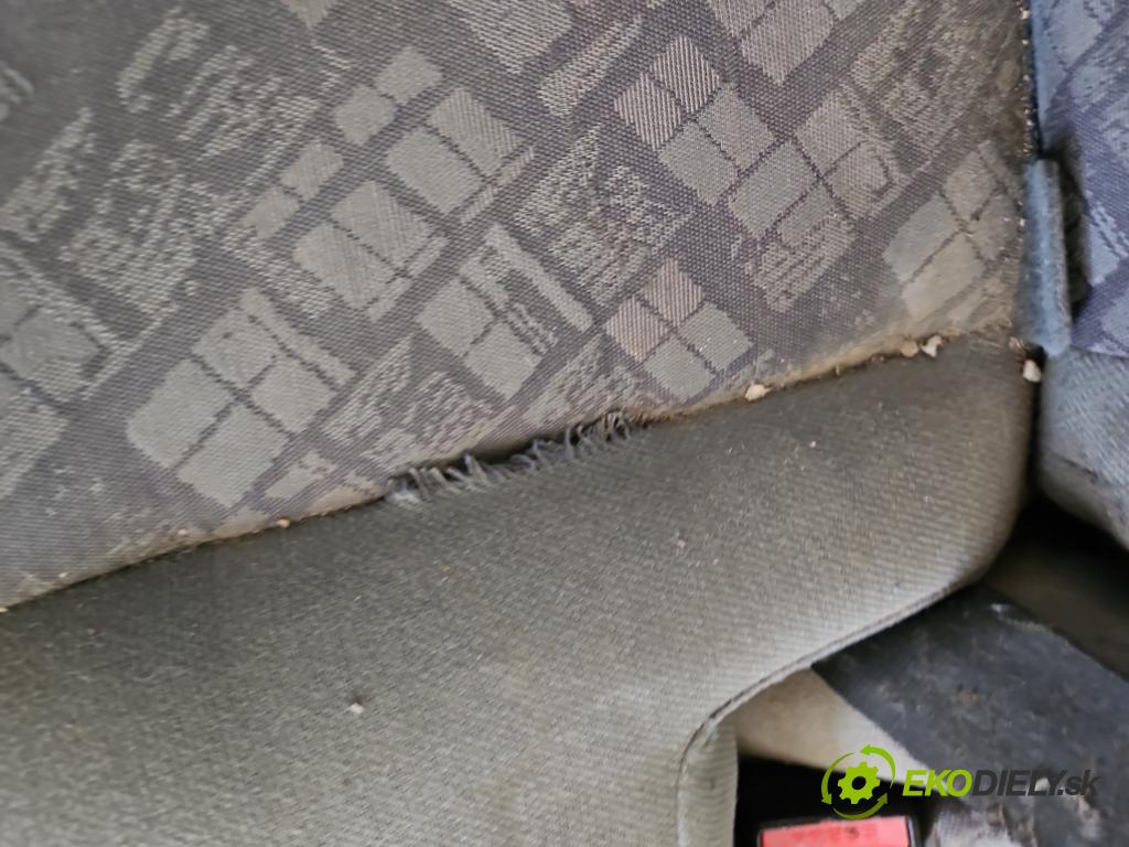 Opel Vivaro 2001-2014 2.5 cdti 135 HP manual 99 kW 2463 cm3 5- Pohovka: zadné  (Sedačky, sedadlá)