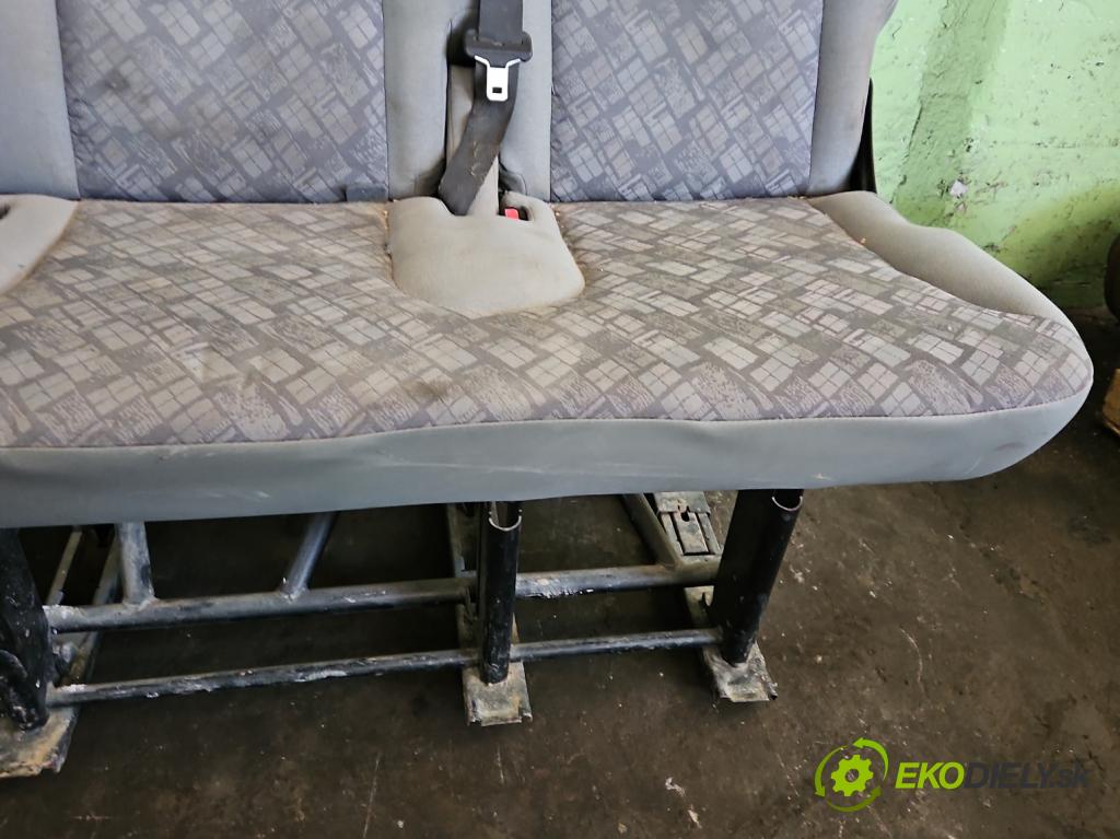 Opel Vivaro 2001-2014 2.5 cdti 135 HP manual 99 kW 2463 cm3 5- Pohovka: zadné  (Sedačky, sedadlá)