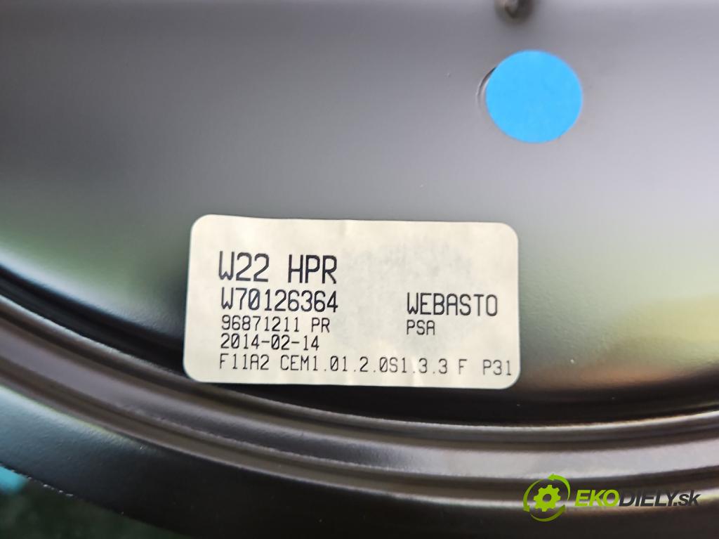 Peugeot 508 2010-2018 2.0 hdi 140 hp manual 103 kW 1997 cm3 5- Strecha: