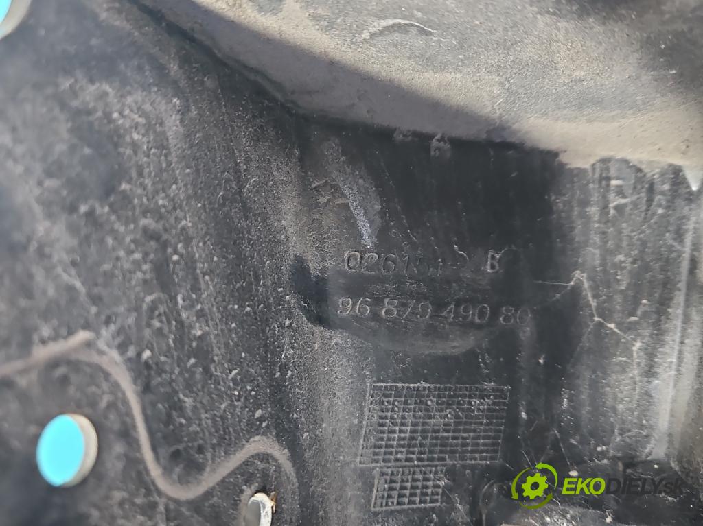 Peugeot 508 2010-2018 2.0 hdi 140 hp manual 103 kW 1997 cm3 5- Boty: nárazníku zadní levý 9687948380