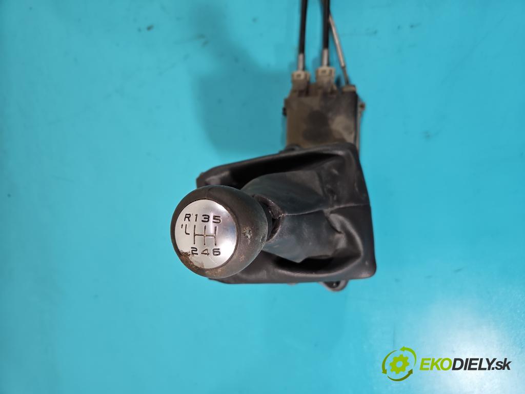 Peugeot 508 2010-2018 2.0 hdi 140 HP manual 103 kW 1997 cm3 5- Páka: Změny: stupeň,rýchlosť  (Rýchlostné páky / kulisy)