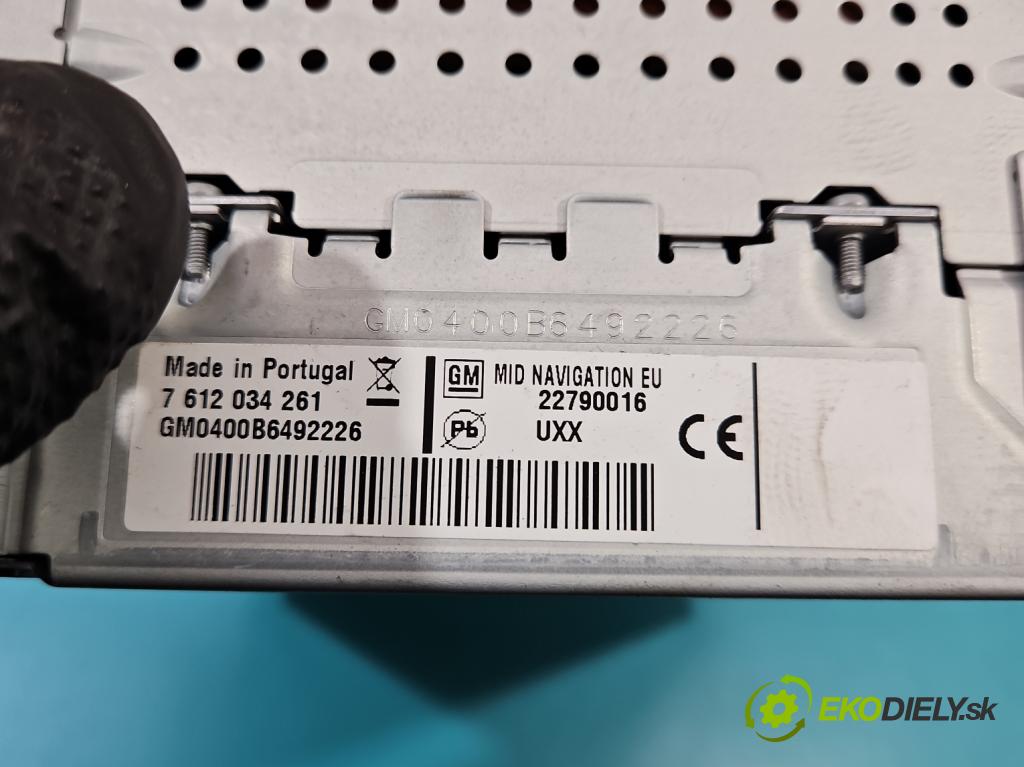 Opel Insignia A 2008-2017 2.0 cdti 131 HP automatic 96 kW 1956 cm3 5- Radio originál 22790016