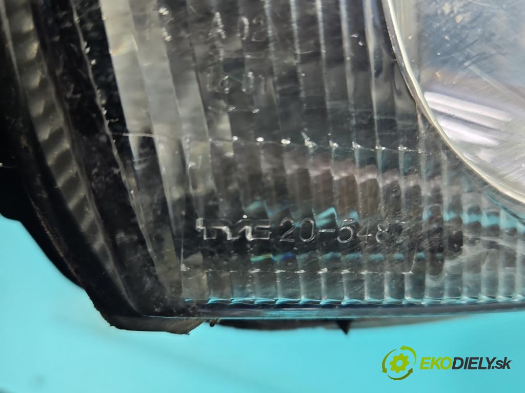 Opel Astra II 1998-2009 1.4 16V 90 HP manual 66 kW 1364 cm3 5- Reflektor: pravý  (Pravé)