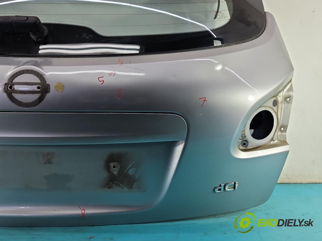 Nissan Qashqai I J10 2006-2013 2.0 dci 150 hp manual 110 kW 1994 cm3 5- zadní kufrové dveře  (Zadní kapoty)
