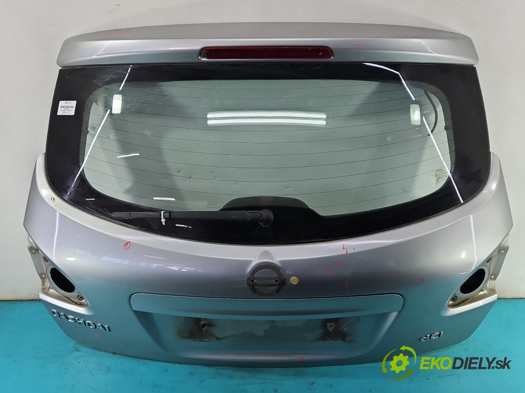 Nissan Qashqai I J10 2006-2013 2.0 dci 150 hp manual 110 kW 1994 cm3 5- zadní kufrové dveře  (Zadní kapoty)