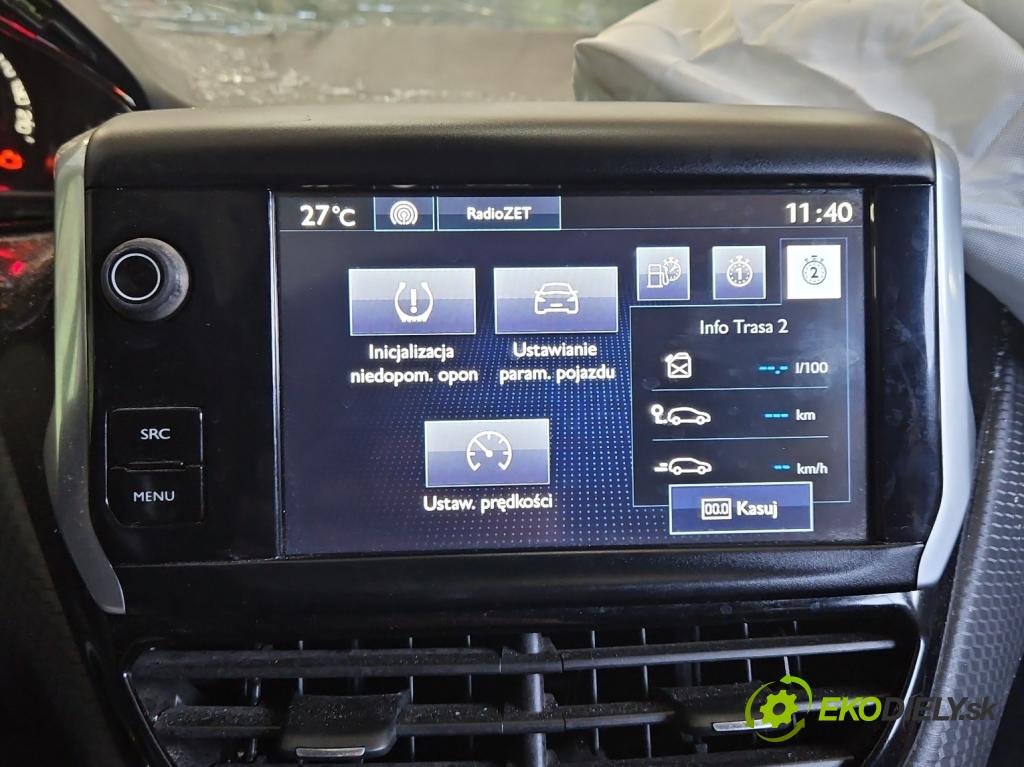 Peugeot 2008 I 2013-2019 1.2 THP 110 HP manual 81 kW 1199 cm3 5- Zobrazit: 9812862880 (Prístrojové dosky, displeje)