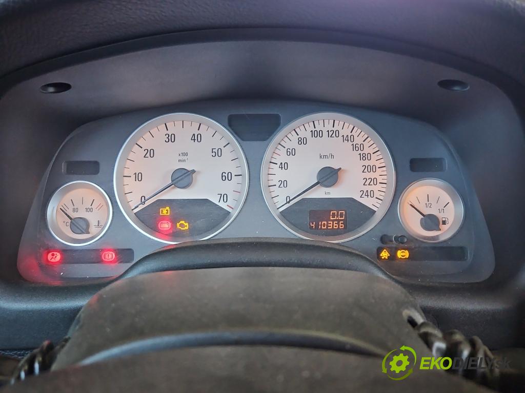 Opel Astra II 1998-2009 2.2 16V 147 HP manual 108 kW 2198 cm3 2- prístrojovka/ budíky 09231131FF (Prístrojové dosky, displeje)