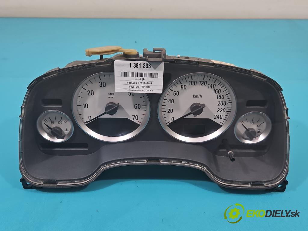 Opel Astra II 1998-2009 2.2 16V 147 HP manual 108 kW 2198 cm3 2- prístrojovka/ budíky 09231131FF (Prístrojové dosky, displeje)