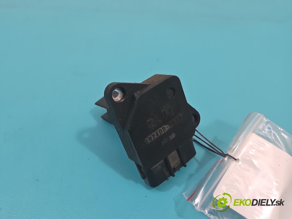 Mazda 6 I GG 2002-2007 2.3 16V 166 HP manual 122 kW 2261 cm3 4- průtokoměr: 197400-2010 (Váhy vzduchu)