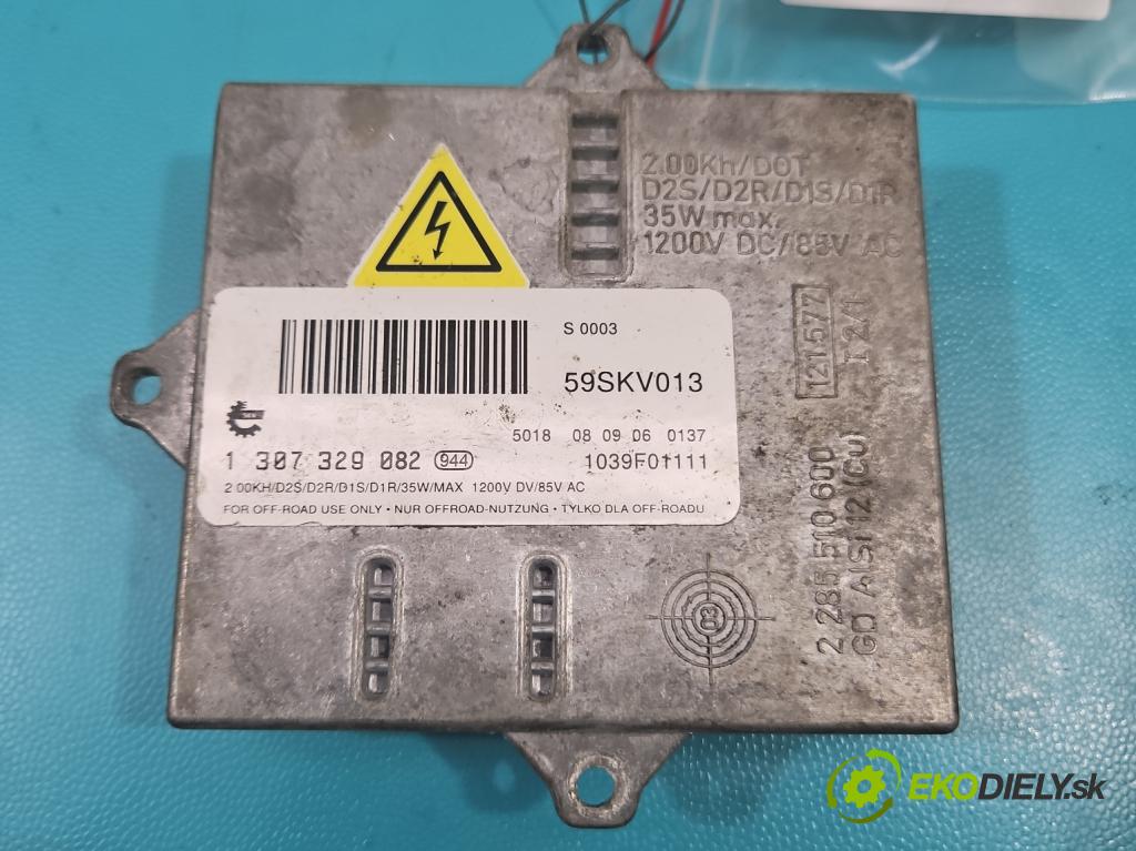 Mazda 6 I GG 2002-2007 2.3 16V 166 HP manual 122 kW 2261 cm3 4- střídač: xenon 1307329082 (Riadiace jednotky xenónu)