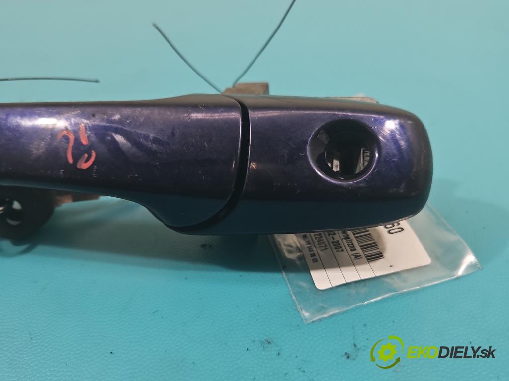 Mazda 6 I GG 2002-2007 2.3 16V 166 HP manual 122 kW 2261 cm3 4- rukoväť predné ľavé mimo:  (Vonkajšie predné ľavé)