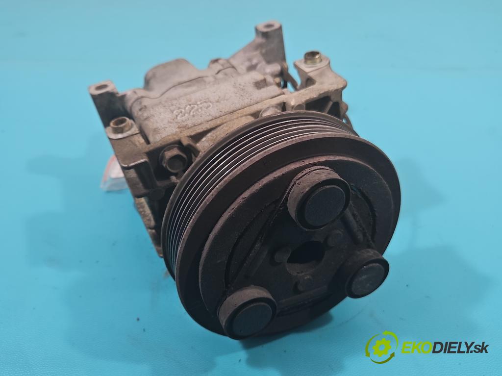 Mazda 6 I GG 2002-2007 2.3 16V 166 hp manual 122 kW 2261 cm3 4- Kompresor: klíma H12A1AF4DW (Kompresory)