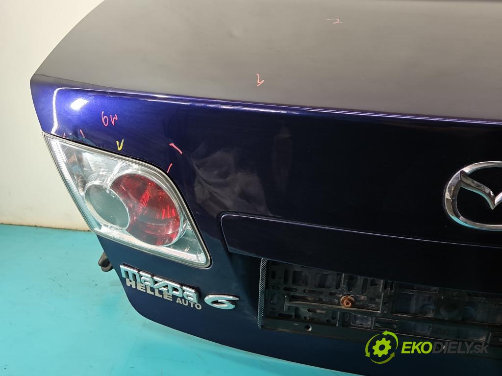 Mazda 6 I GG 2002-2007 2.3 16V 166 hp manual 122 kW 2261 cm3 4- zadní kufrové dveře  (Zadní kapoty)
