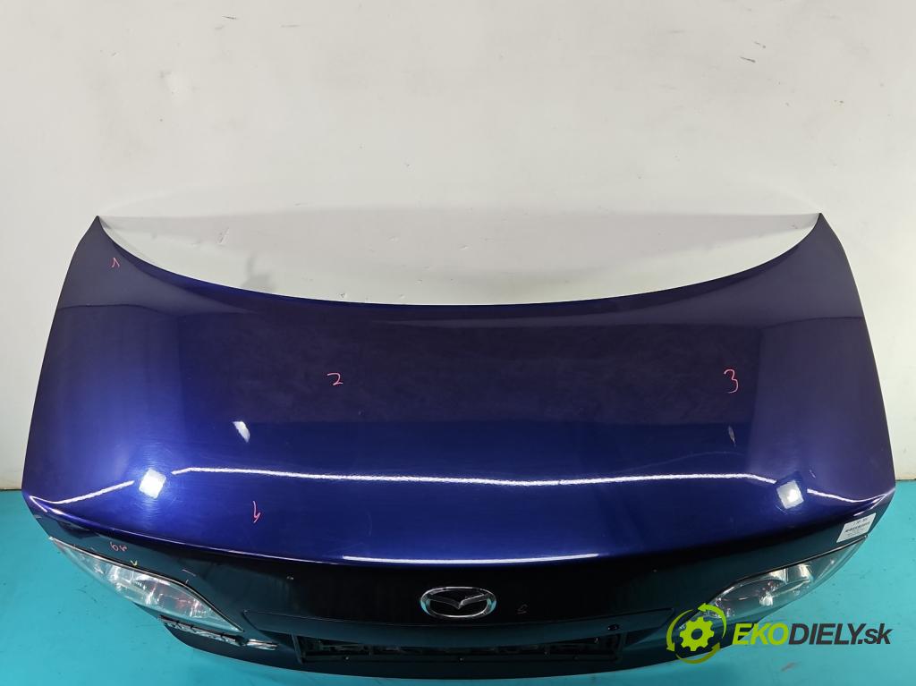 Mazda 6 I GG 2002-2007 2.3 16V 166 hp manual 122 kW 2261 cm3 4- zadní kufrové dveře  (Zadní kapoty)