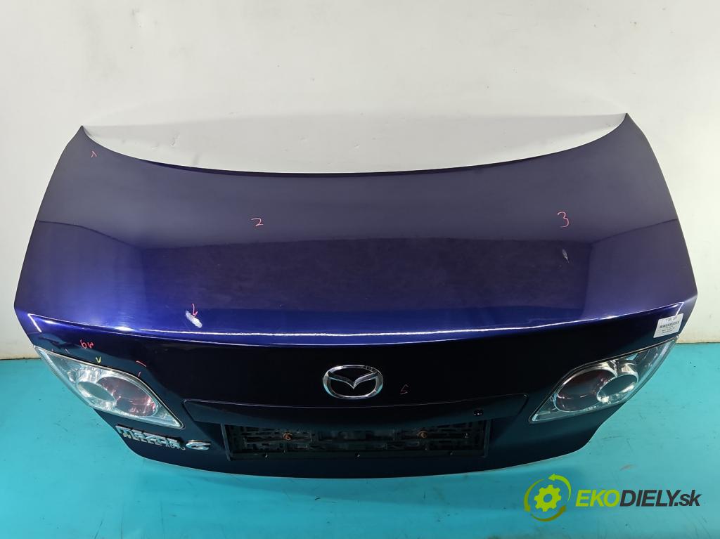 Mazda 6 I GG 2002-2007 2.3 16V 166 hp manual 122 kW 2261 cm3 4- zadní kufrové dveře  (Zadní kapoty)