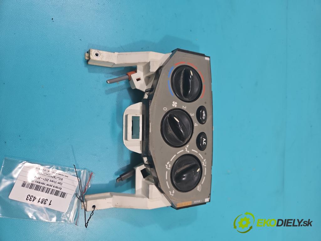 Opel Vivaro 2001-2014 2.5 cdti 135 HP manual 99 kW 2463 cm3 5- panel kúrenia W964098P8