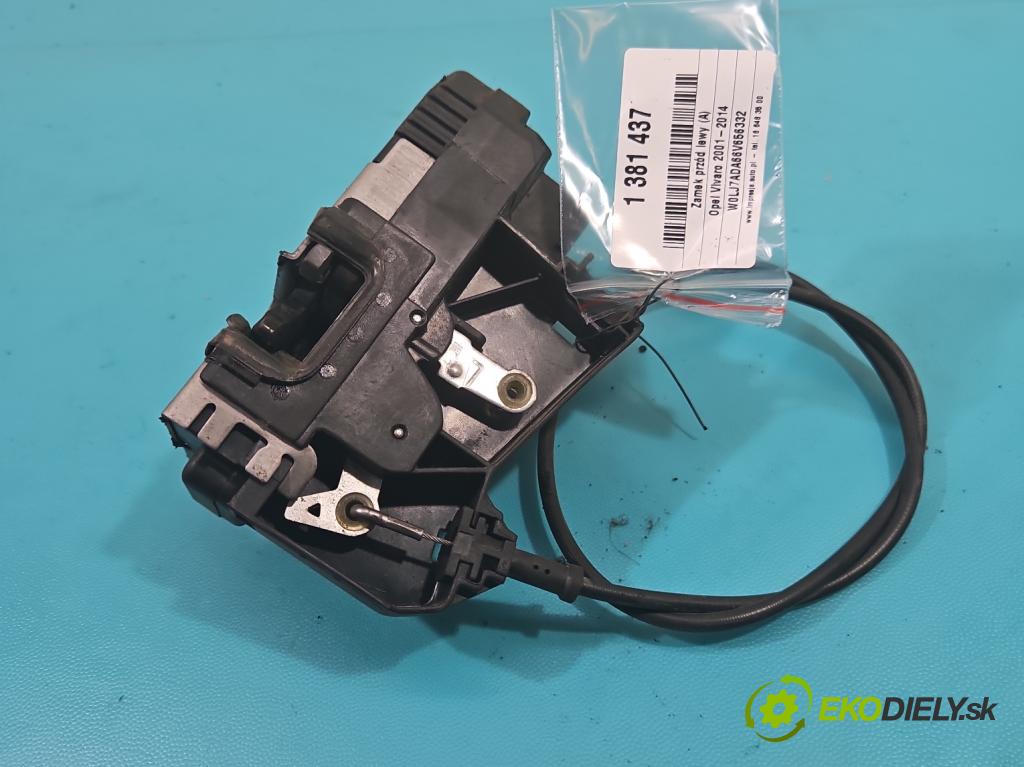 Opel Vivaro 2001-2014 2.5 cdti 135 hp manual 99 kW 2463 cm3 5- zámek přední levý 8200008260