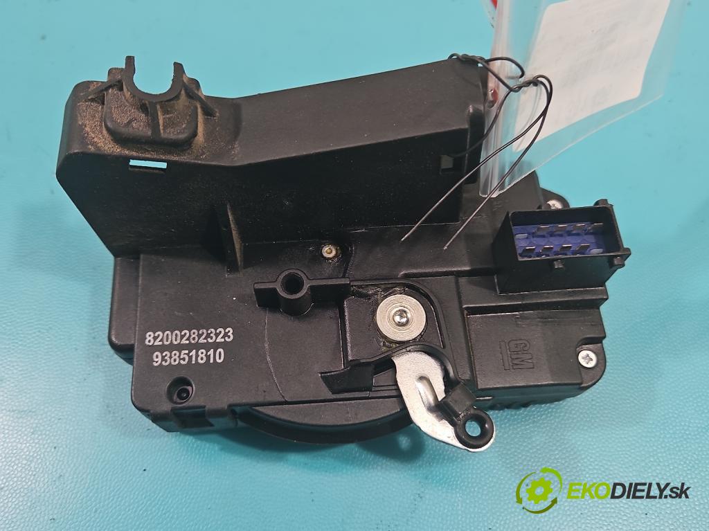 Opel Vivaro 2001-2014 2.5 cdti 135 hp manual 99 kW 2463 cm3 5- zámek zadní levý 8200282323