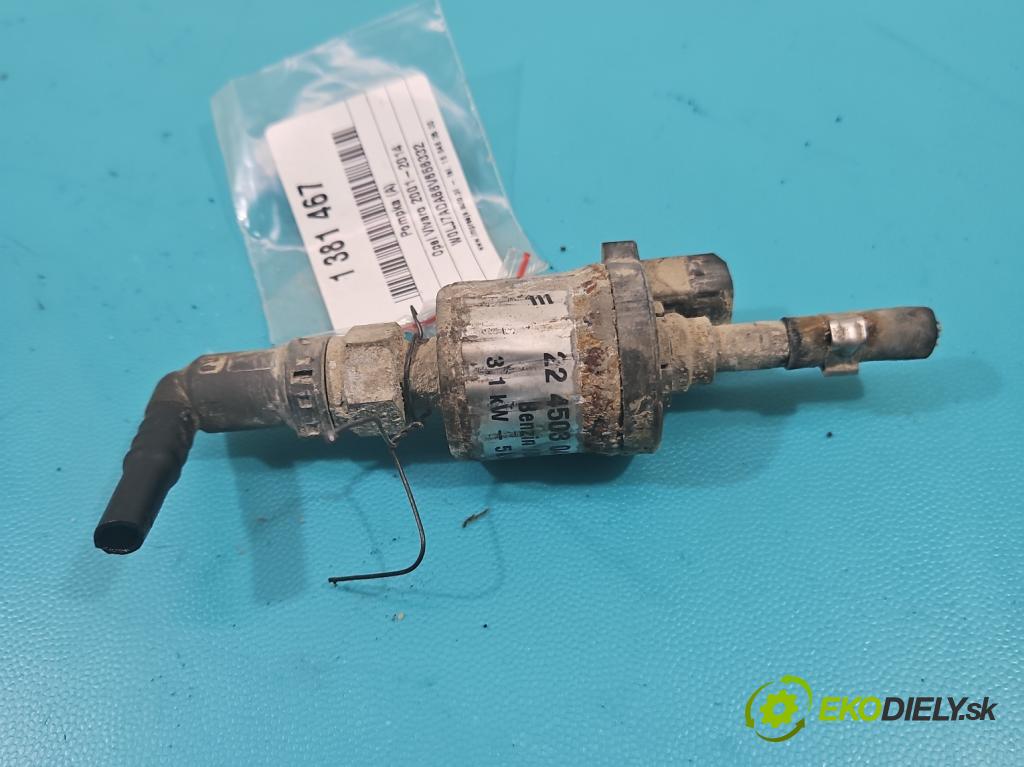 Opel Vivaro 2001-2014 2.5 cdti 135 hp manual 99 kW 2463 cm3 5- čerpadlo paliva webasto 22450304 (Webasto ohřívače)