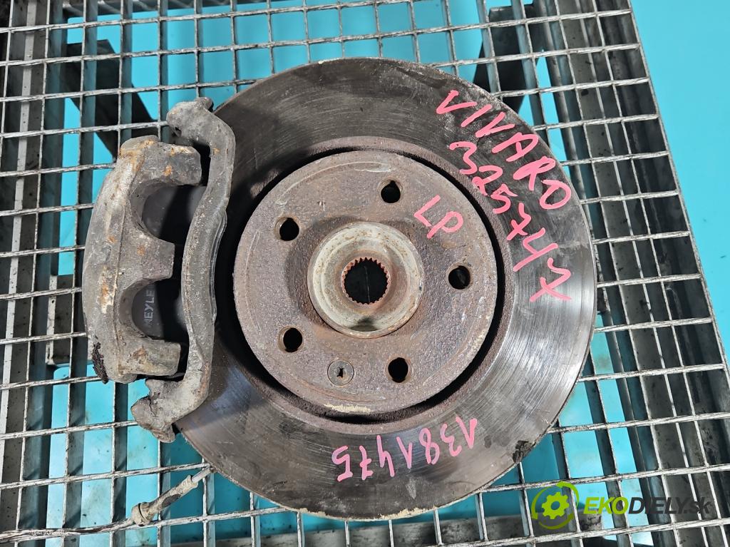 Opel Vivaro 2001-2014 2.5 cdti 135 HP manual 99 kW 2463 cm3 5- náboj ľavé  (Náboje)